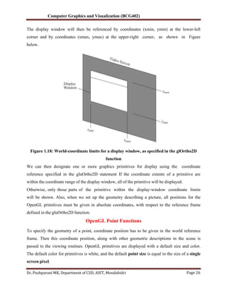 COMPUTER GRAPHICS AND VISUALIZATION :MODULE-1 notes [BCG402-CG&V].pdf