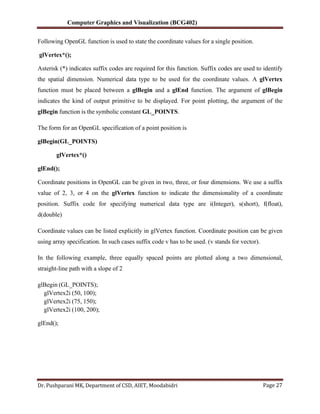 COMPUTER GRAPHICS AND VISUALIZATION :MODULE-1 notes [BCG402-CG&V].pdf