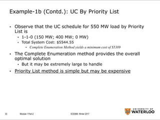 Module-1 Part-2 Unit Commitment and Hydro-Thermal Coordination.pdf