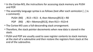 Comprehensive Overview of ARM Cortex-M3 32-bit Microcontroller ...