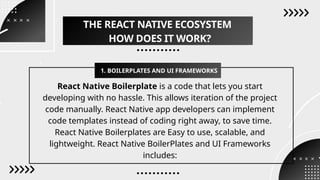 React Native And Its Ecosystem Presentation | PPTX