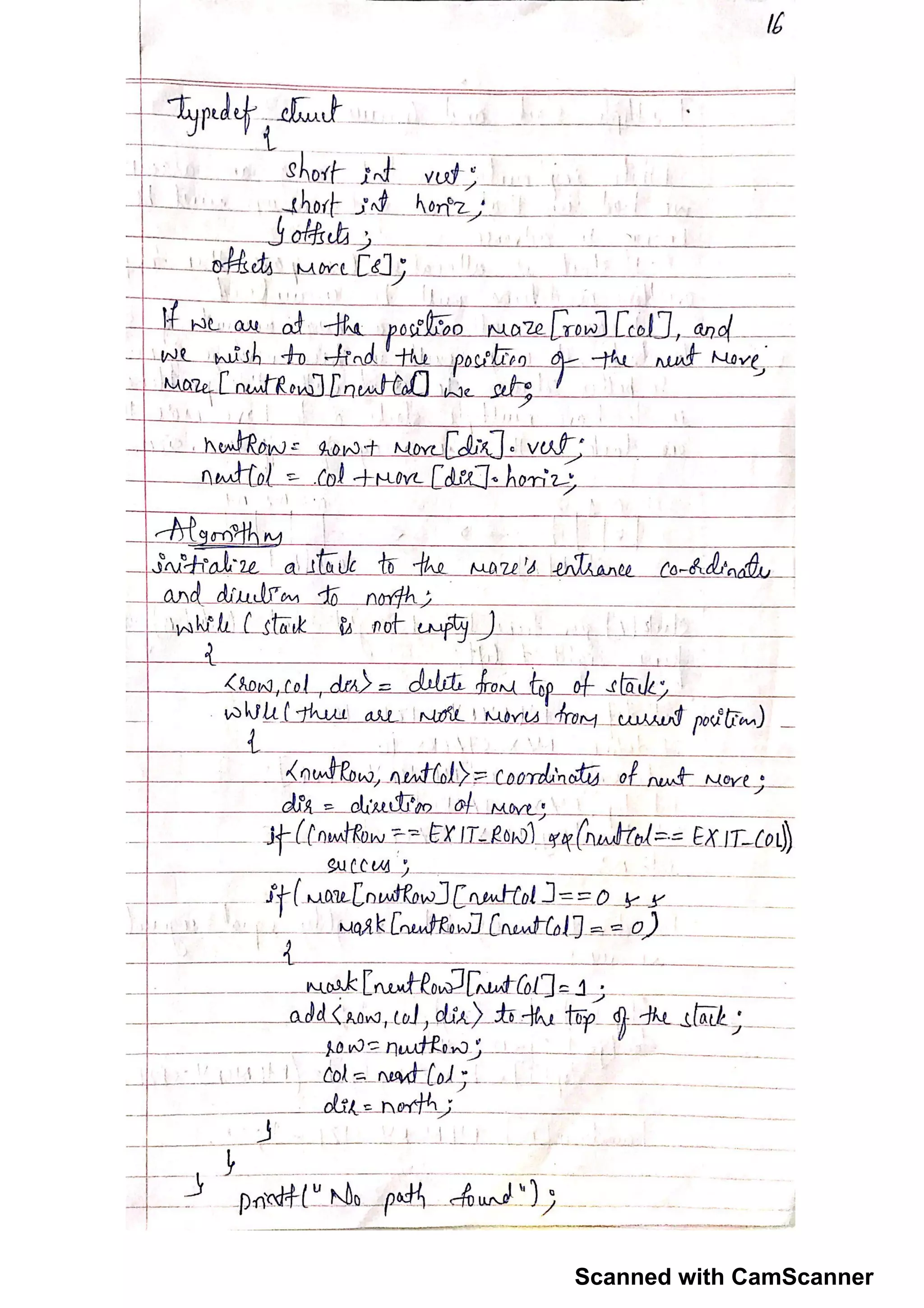 Stacks and Queues notes_17CS33 | PDF