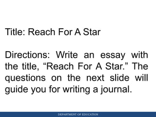 CGP Module 2: The Star Power Within | PPTX