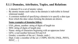 DBMS Module-2 notes for engineering BE vtu | PPTX