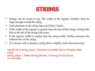 Module 2 VLSI design and verification by | PPTX