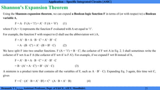 Application Specific Integrated Circuit Module 2 Notes | PDF