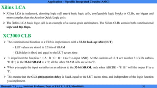Application Specific Integrated Circuit Module 2 Notes | PDF