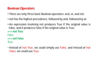 Comprehensive Guide to Boolean Logic and Conditional Statements in ...