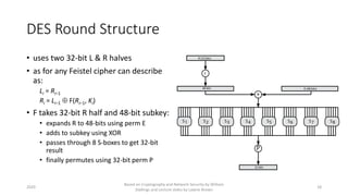 Block Ciphers and the Data Encryption Standard | PDF