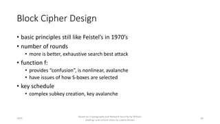 Block Ciphers and the Data Encryption Standard | PDF