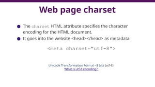 Comprehensive Introduction to HTML: Structure, Tags, and Best Practices ...