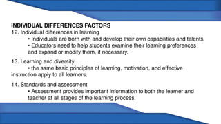 Individual Diffreences In Learning Learner-Centered-Psychological-Principles.pptx
