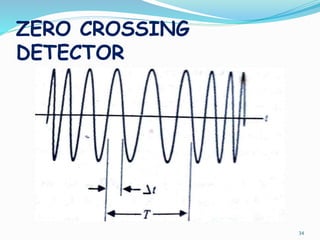 ZERO CROSSING
DETECTOR
34
 