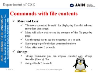 Linux File Trees and Commands | PDF