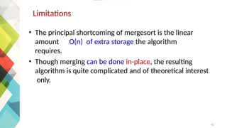 Comprehensive Study of Algorithm Design and Analysis Techniques | PPTX