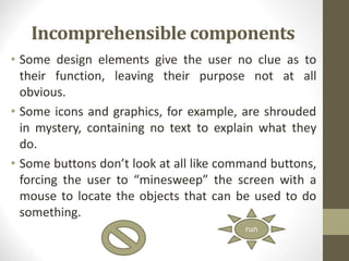 Incomprehensible Example Module-2-The UID process- Obstacles, Usability.ppt