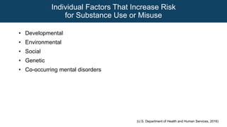 Understanding Substance use disorders, treatment and recovery | PPTX