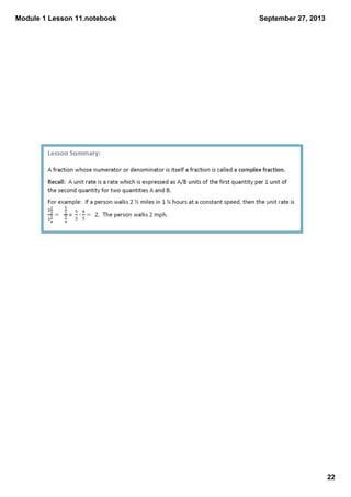 Module 1 Lesson 11.notebook
22
September 27, 2013
 