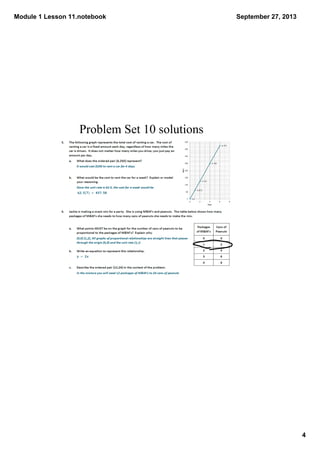 Module 1 Lesson 11.notebook
4
September 27, 2013
Problem Set 10 solutions
 