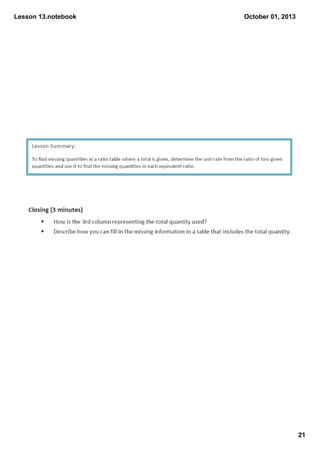 Lesson 13.notebook
21
October 01, 2013
 