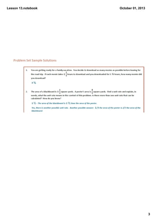 Lesson 13.notebook
3
October 01, 2013
 