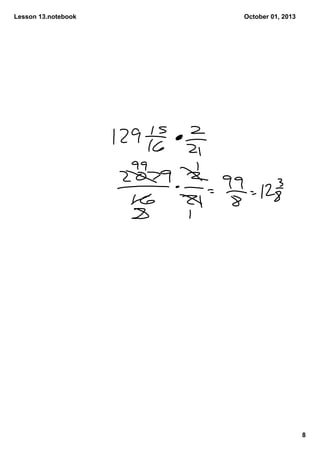Lesson 13.notebook
8
October 01, 2013
 