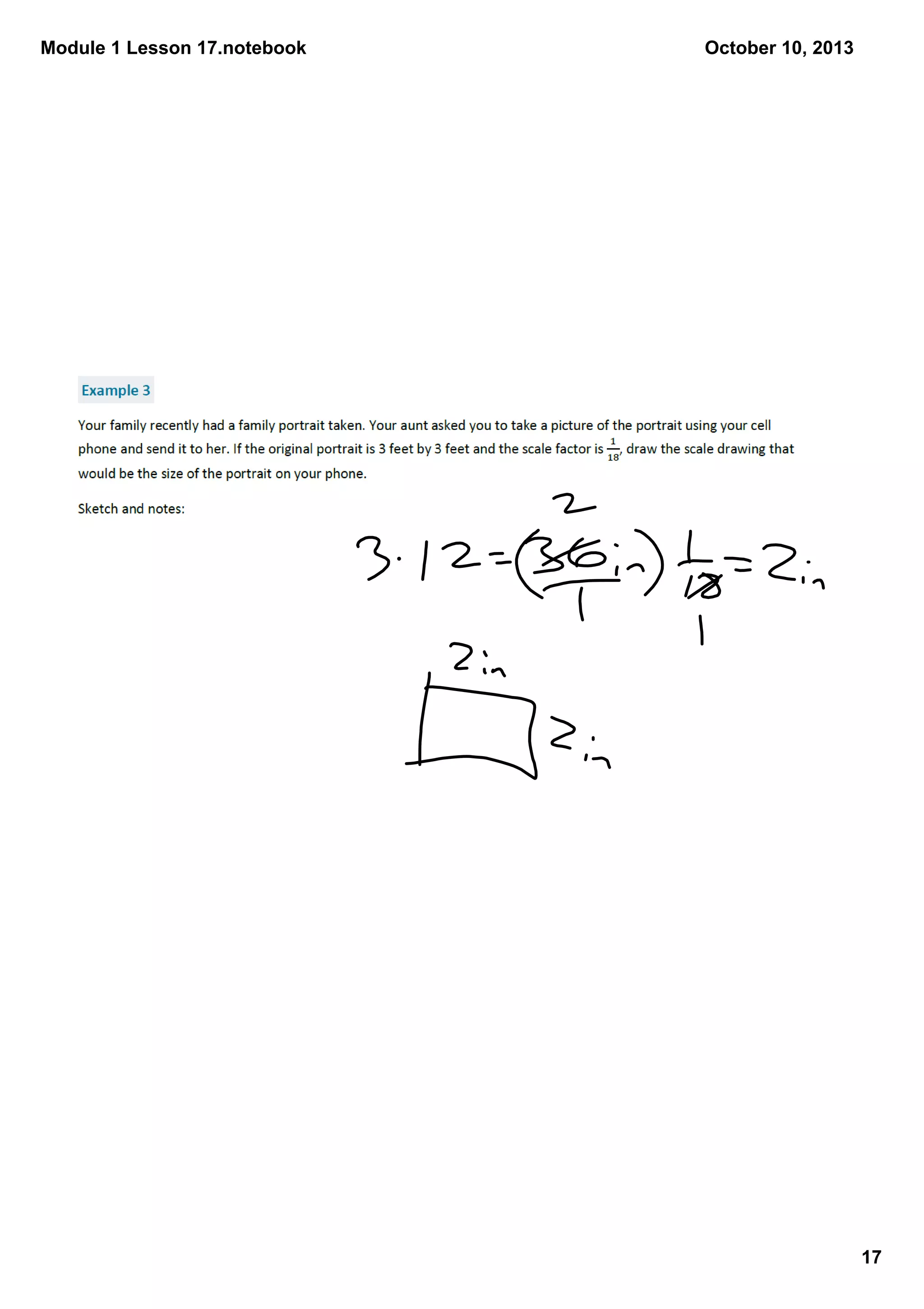 Module 1 Lesson 17.notebook
17
October 10, 2013
 