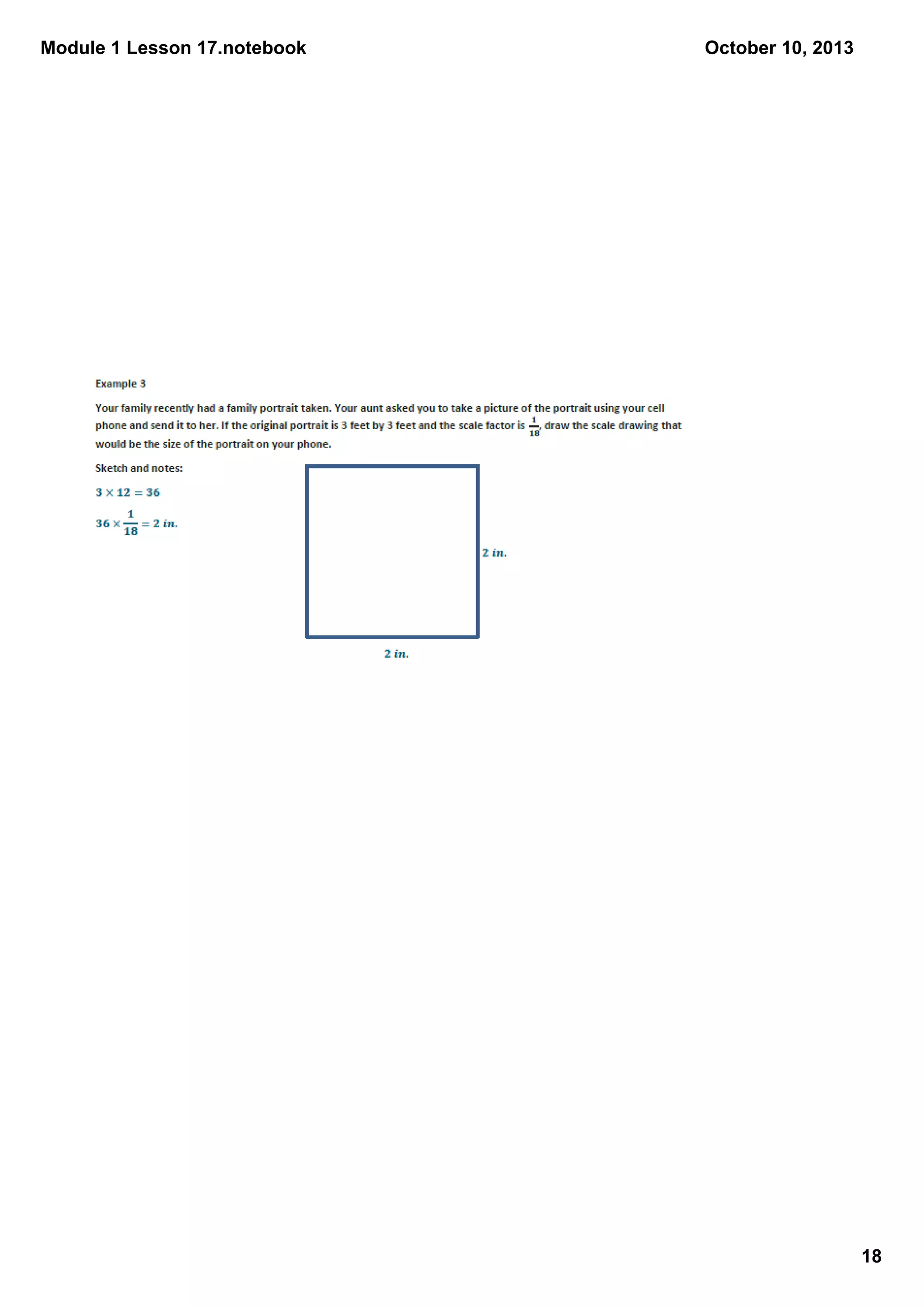 Module 1 Lesson 17.notebook
18
October 10, 2013
 