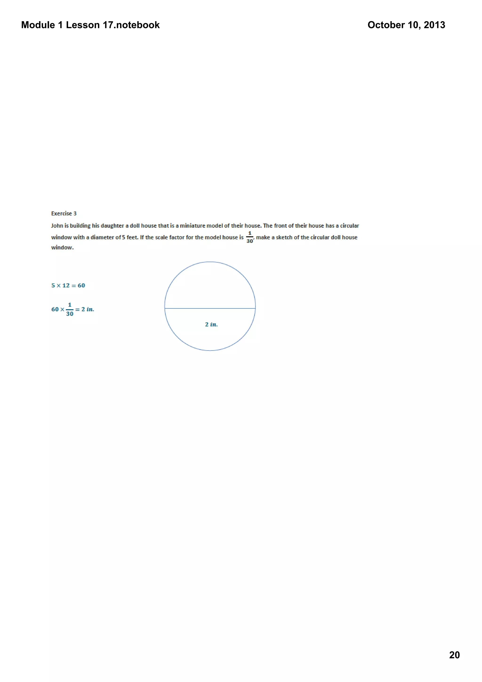 Module 1 Lesson 17.notebook
20
October 10, 2013
 