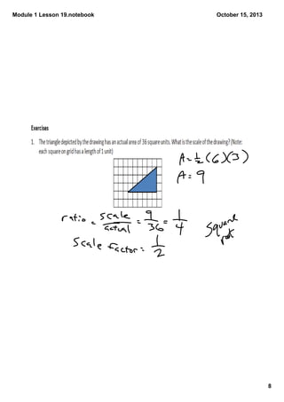 Module 1 Lesson 19.notebook

October 15, 2013

8

 
