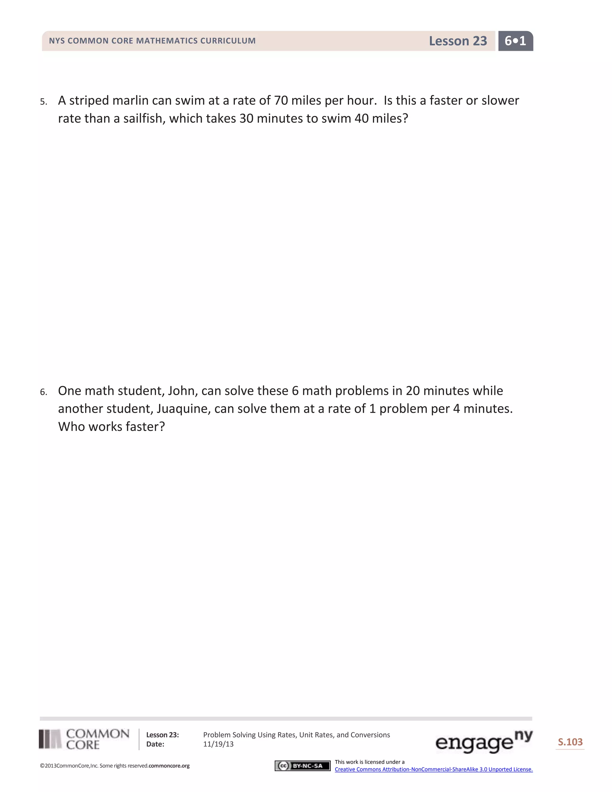 Module 1 lesson 23 Problem Set | DOCX
