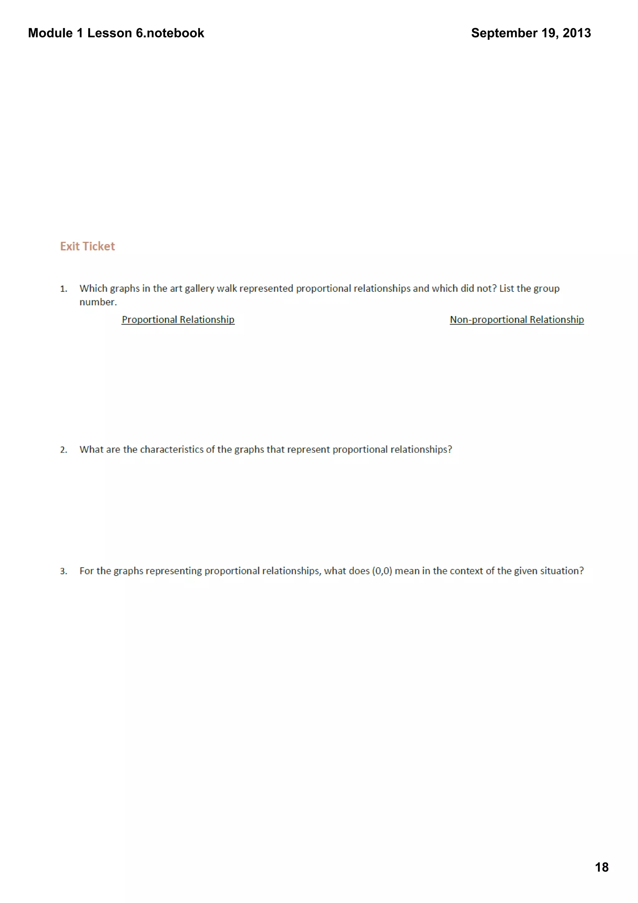 Module 1 Lesson 6.notebook
18
September 19, 2013
 