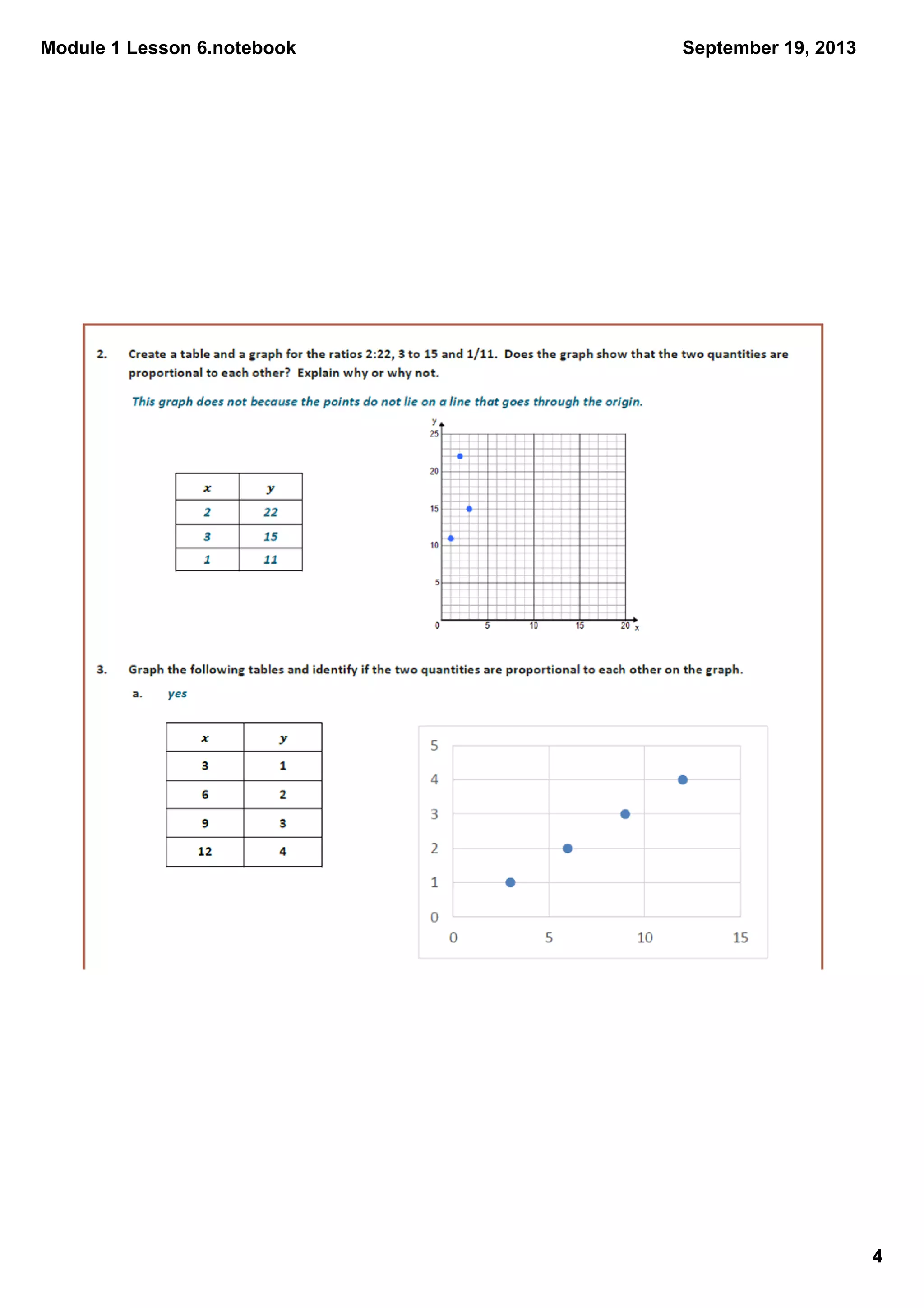 Module 1 Lesson 6.notebook
4
September 19, 2013
 
