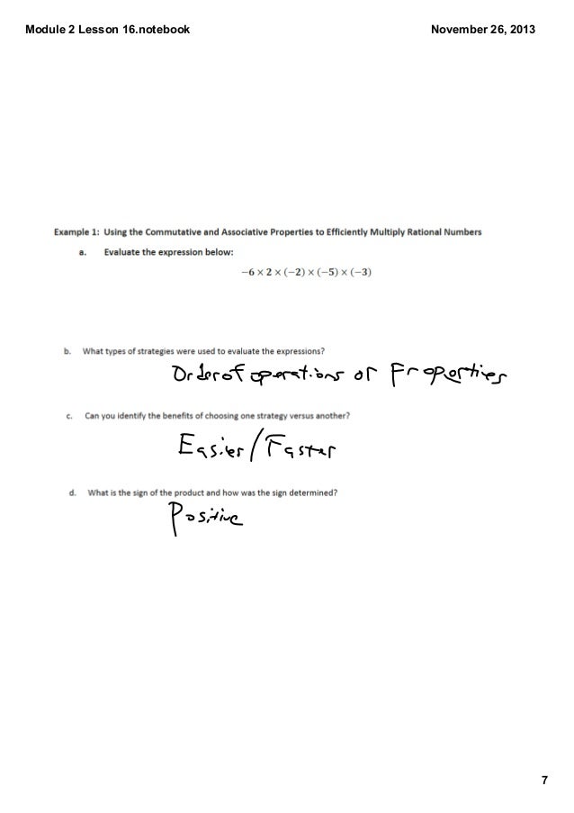 7 over 6 multiplicative inverse lesson 16 Module 2 7 over 6 multiplicative inverse lesson 16 Module 2