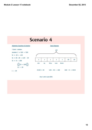 Module 2 Lesson 17.notebook

December 02, 2013

Scenario 4 

12

 