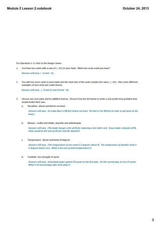 Module 2 Lesson 2.notebook

October 24, 2013

3

 