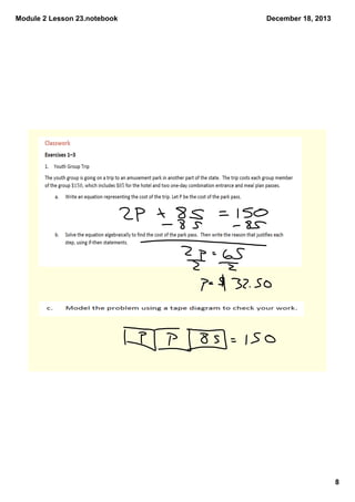 Module 2 Lesson 23.notebook

December 18, 2013

8

 