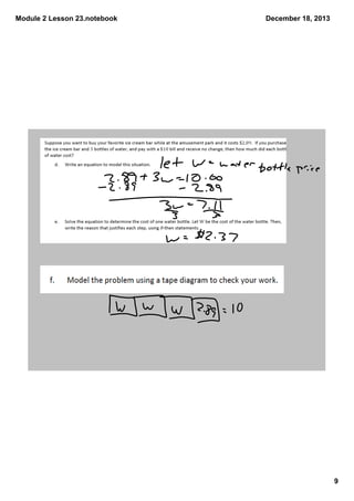 Module 2 Lesson 23.notebook

December 18, 2013

9

 