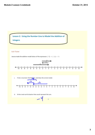 Module 2 Lesson 3.notebook

October 31, 2013

3

 