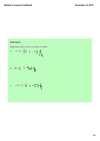 Module 2 Lesson 8.notebook

November 12, 2013

11

 
