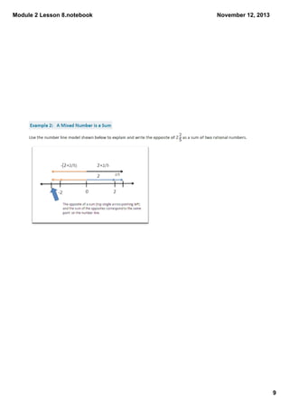 Module 2 Lesson 8.notebook

November 12, 2013

9

 