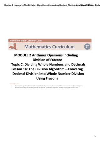 Module 2 lessson 14 | PDF