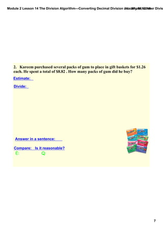 Module 2 lessson 14 | PDF