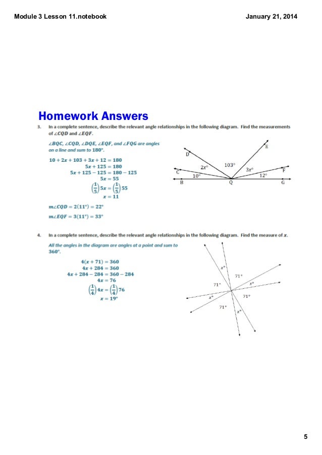 Module 3 Lesson 11