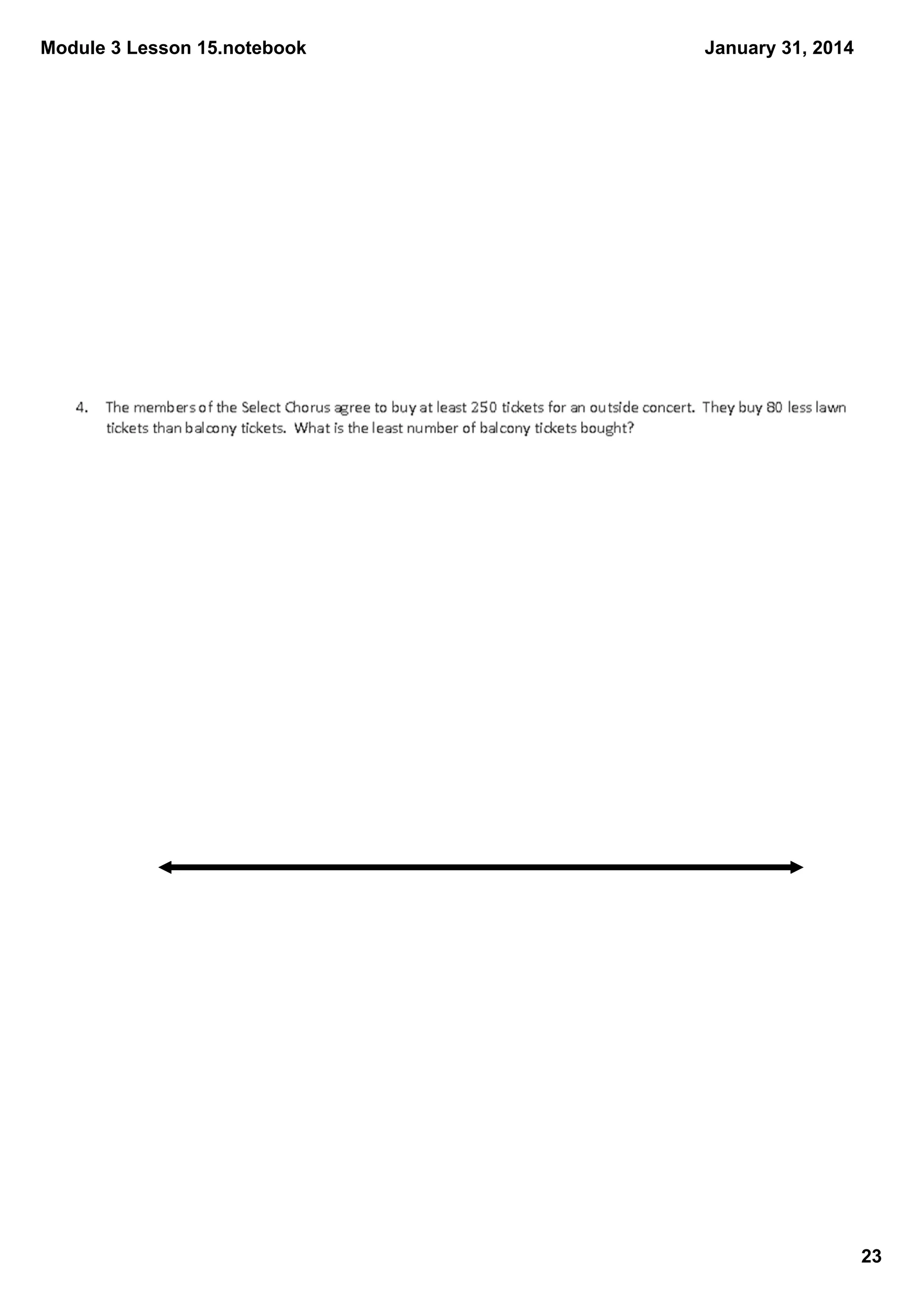 Module 3 Lesson 15.notebook

January 31, 2014

23

 