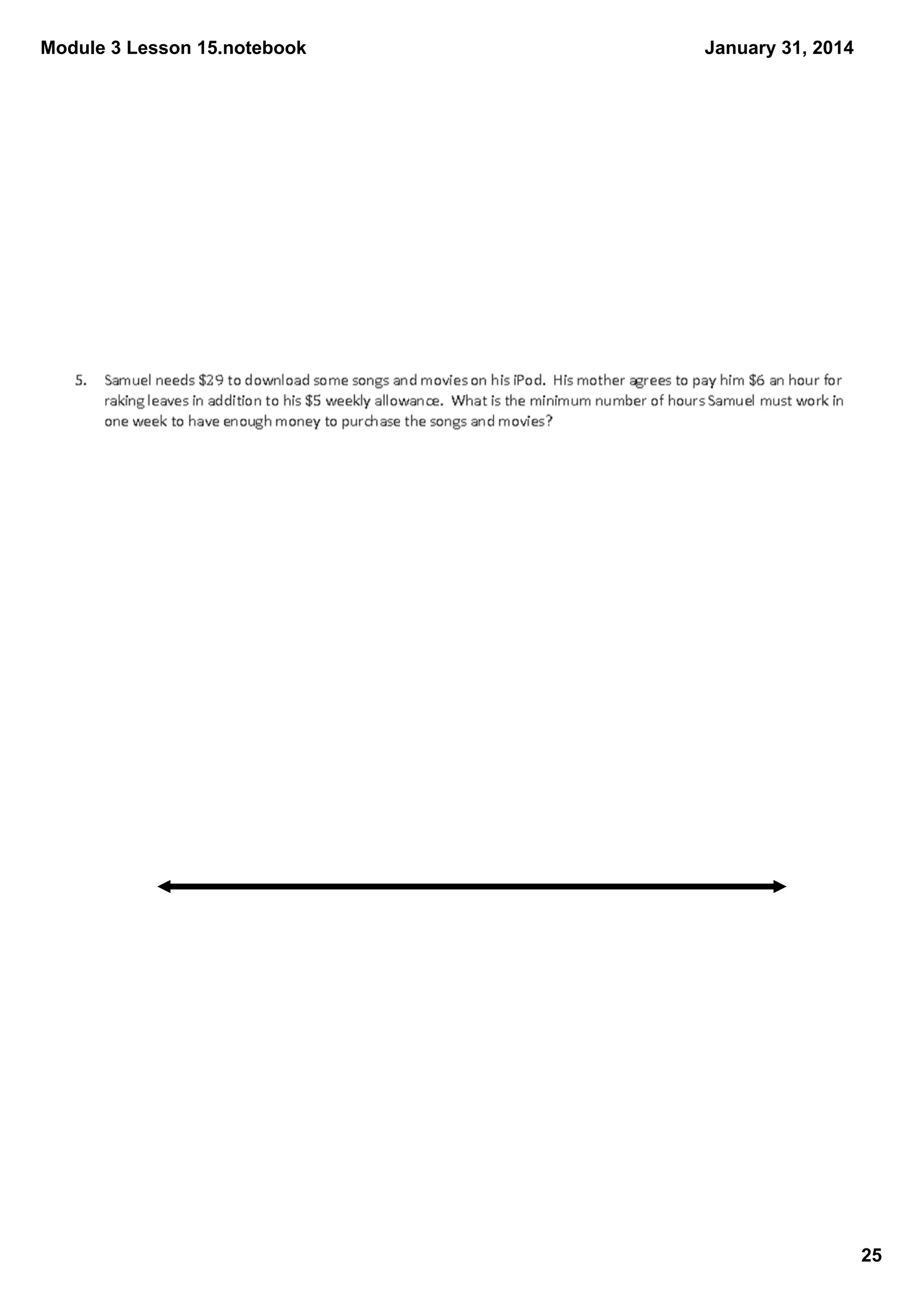 Module 3 Lesson 15.notebook

January 31, 2014

25

 