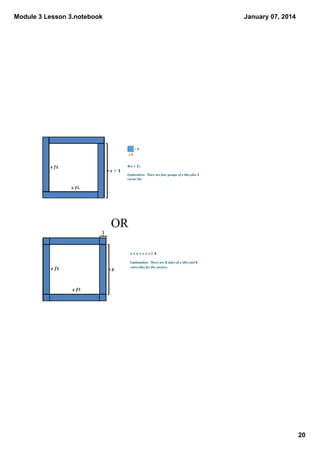 Module 3 Lesson 3.notebook

January 07, 2014

OR

20

 