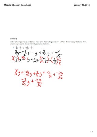 Module 3 Lesson 6.notebook

January 13, 2014

12

 
