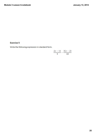 Module 3 Lesson 6.notebook

January 13, 2014

25

 