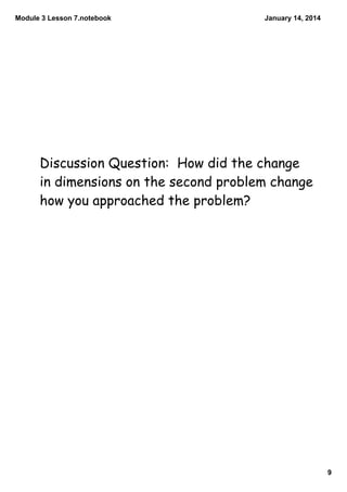 Module 3 lesson 7 | PDF